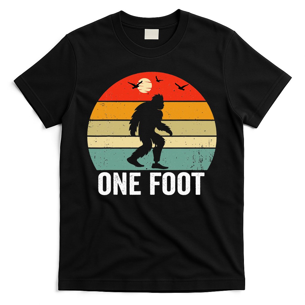 Foot Amputee Funny Amputee Big Foot Limb Loss Awareness T-Shirt
