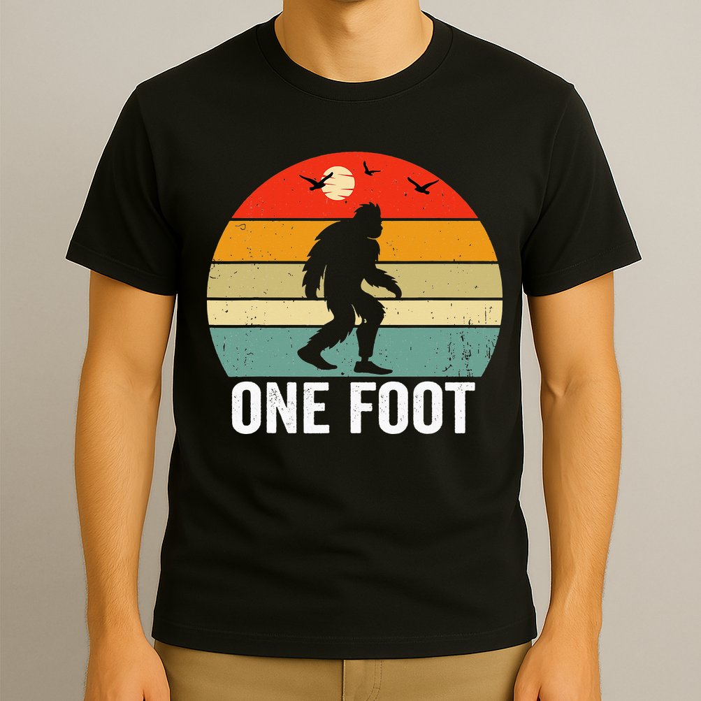 Foot Amputee Funny Amputee Big Foot Limb Loss Awareness T-Shirt