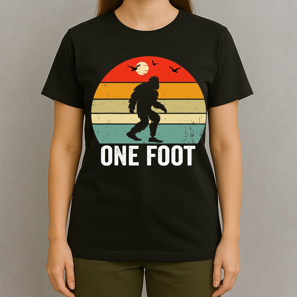 Foot Amputee Funny Amputee Big Foot Limb Loss Awareness T-Shirt