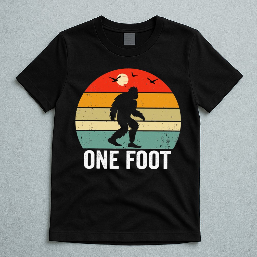 Foot Amputee Funny Amputee Big Foot Limb Loss Awareness T-Shirt