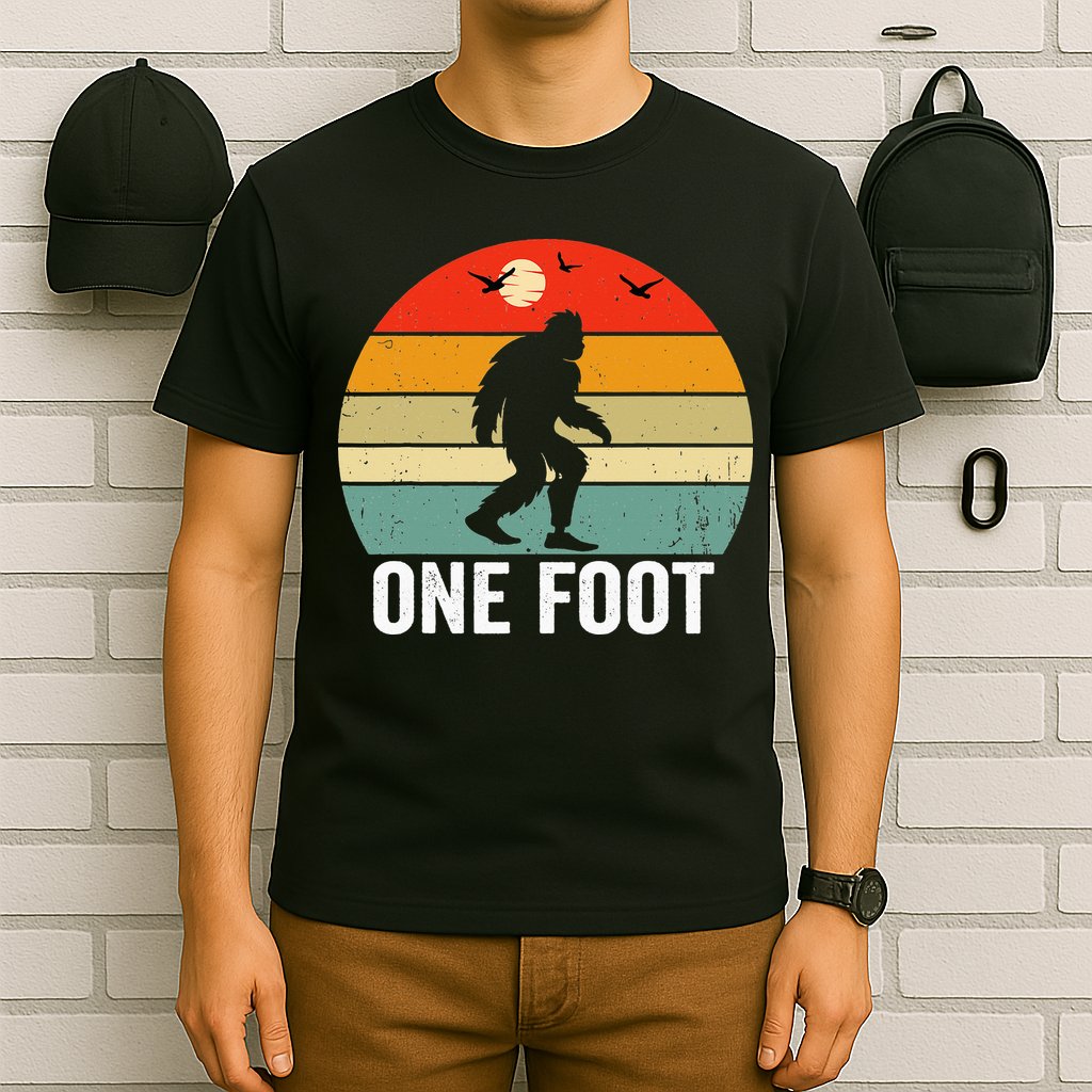 Foot Amputee Funny Amputee Big Foot Limb Loss Awareness T-Shirt