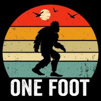 Foot Amputee Funny Amputee Big Foot Limb Loss Awareness Tall T-Shirt