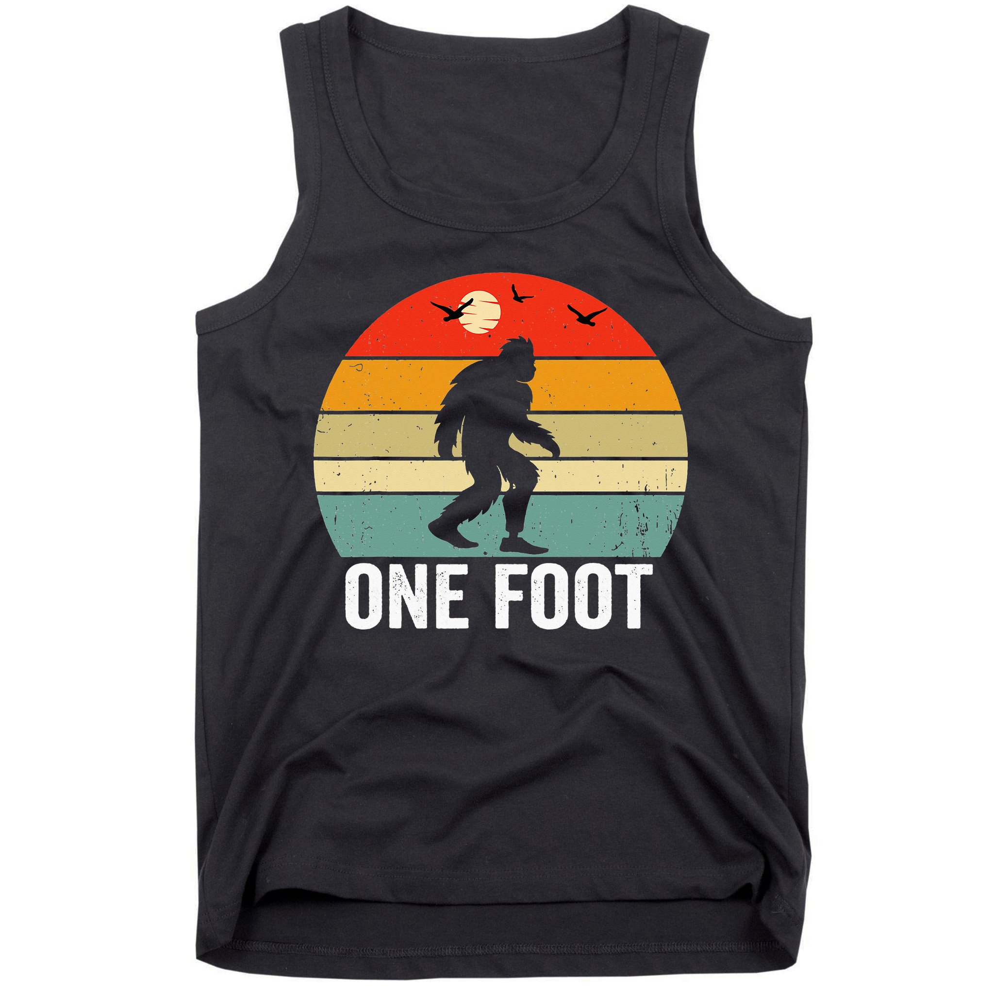 Foot Amputee Funny Amputee Big Foot Limb Loss Awareness Tank Top