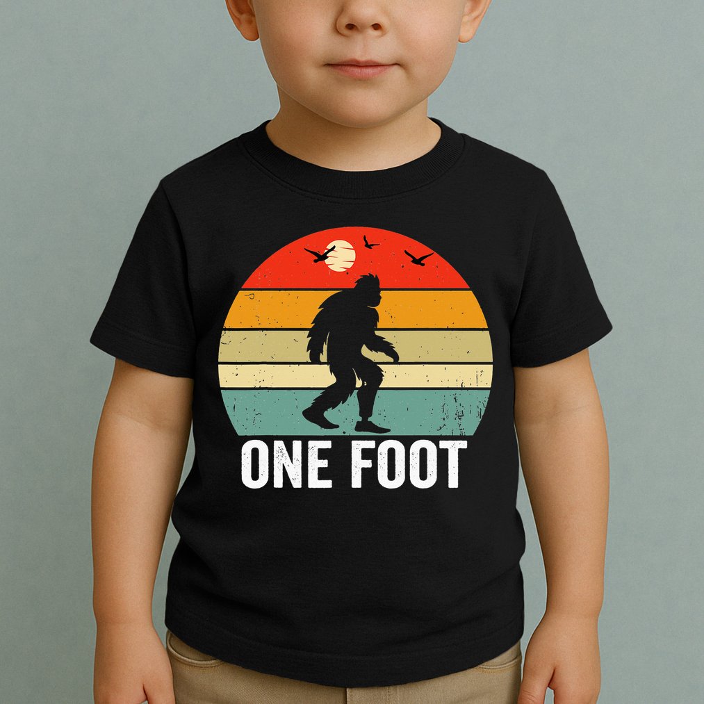 Foot Amputee Funny Amputee Big Foot Limb Loss Awareness Toddler T-Shirt