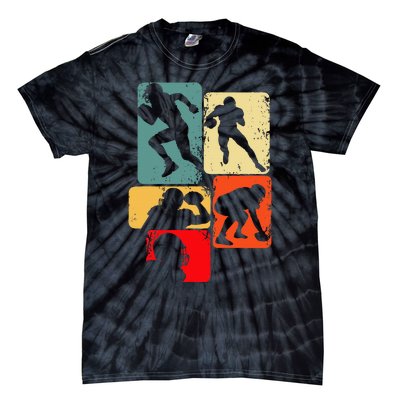 Football American Football Tie-Dye T-Shirt