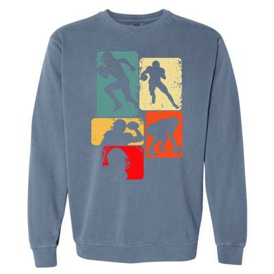 Football American Football Garment-Dyed Sweatshirt