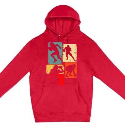 Football American Football Premium Pullover Hoodie