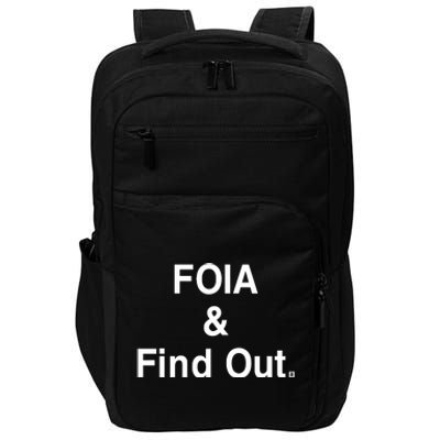 Foia And Find Out Impact Tech Backpack