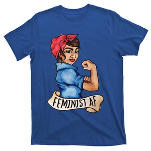 Feminist Af Funny Gift Black Feminists T-Shirt