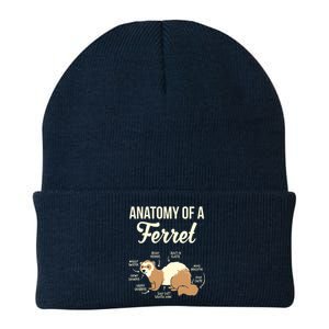 Ferret Anatomy Knit Cap Winter Beanie