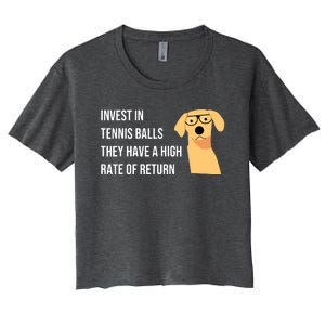 Funny Accountant Financial Advisor Finance Teacher CPA Women's Crop Top Tee