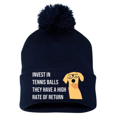 Funny Accountant Financial Advisor Finance Teacher CPA Pom Pom 12in Knit Beanie