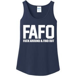 FAFO Fuck Around & Find Out Ladies Essential Tank