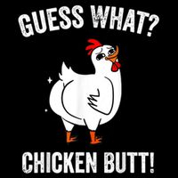 Funny Animal Guess What Chicken Butt Cute Chickens Buffs Impact Tech Backpack