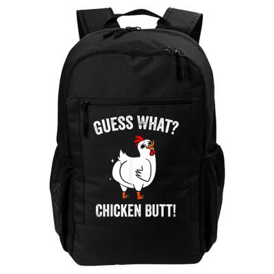 Funny Animal Guess What Chicken Butt Cute Chickens Buffs Backpack