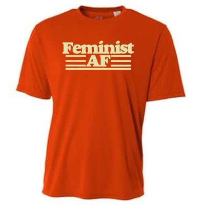 Feminist Af Gift Cooling Performance Crew T-Shirt