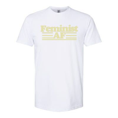 Feminist Af Gift Softstyle® CVC T-Shirt