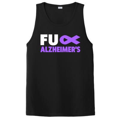 Fuck Alzheimer's Gift Fuck Detia Alzheimer's Awareness Cool Gift PosiCharge Competitor Tank