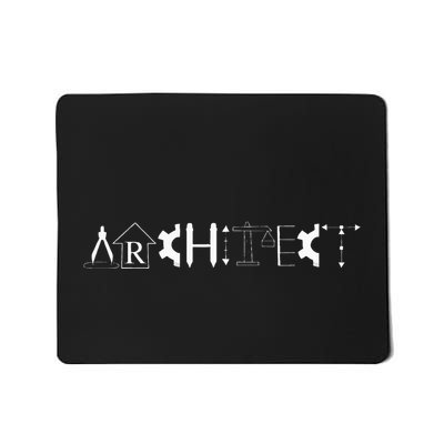Funny Architect Graduation & Architect Student Architecture Mousepad