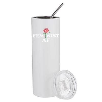 Feminist Af Gift Stainless Steel Tumbler