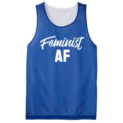 Feminist Af Gift Mesh Reversible Basketball Jersey Tank