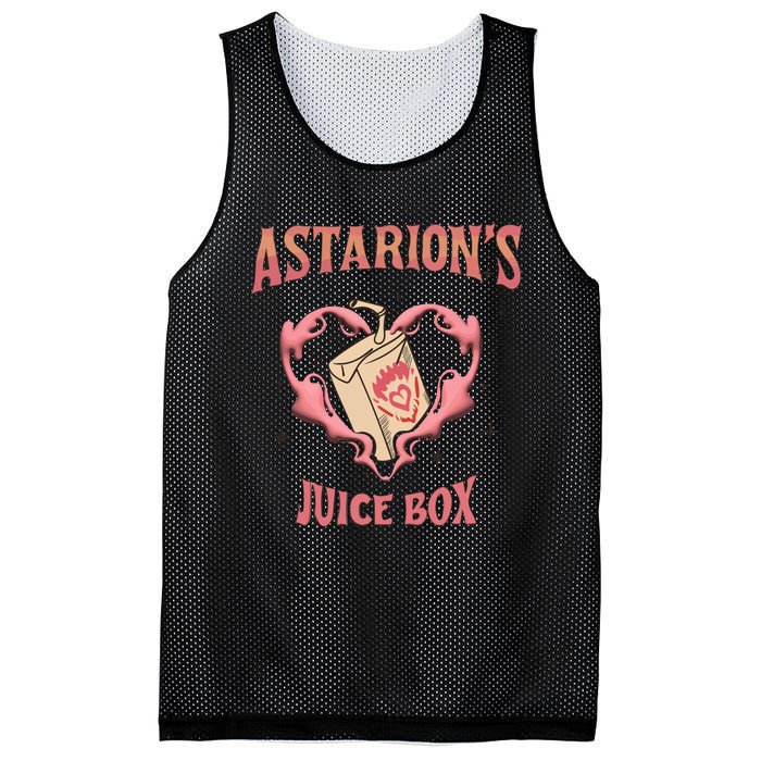 Funny Astarion Game Fan Juice Box Mesh Reversible Basketball Jersey Tank