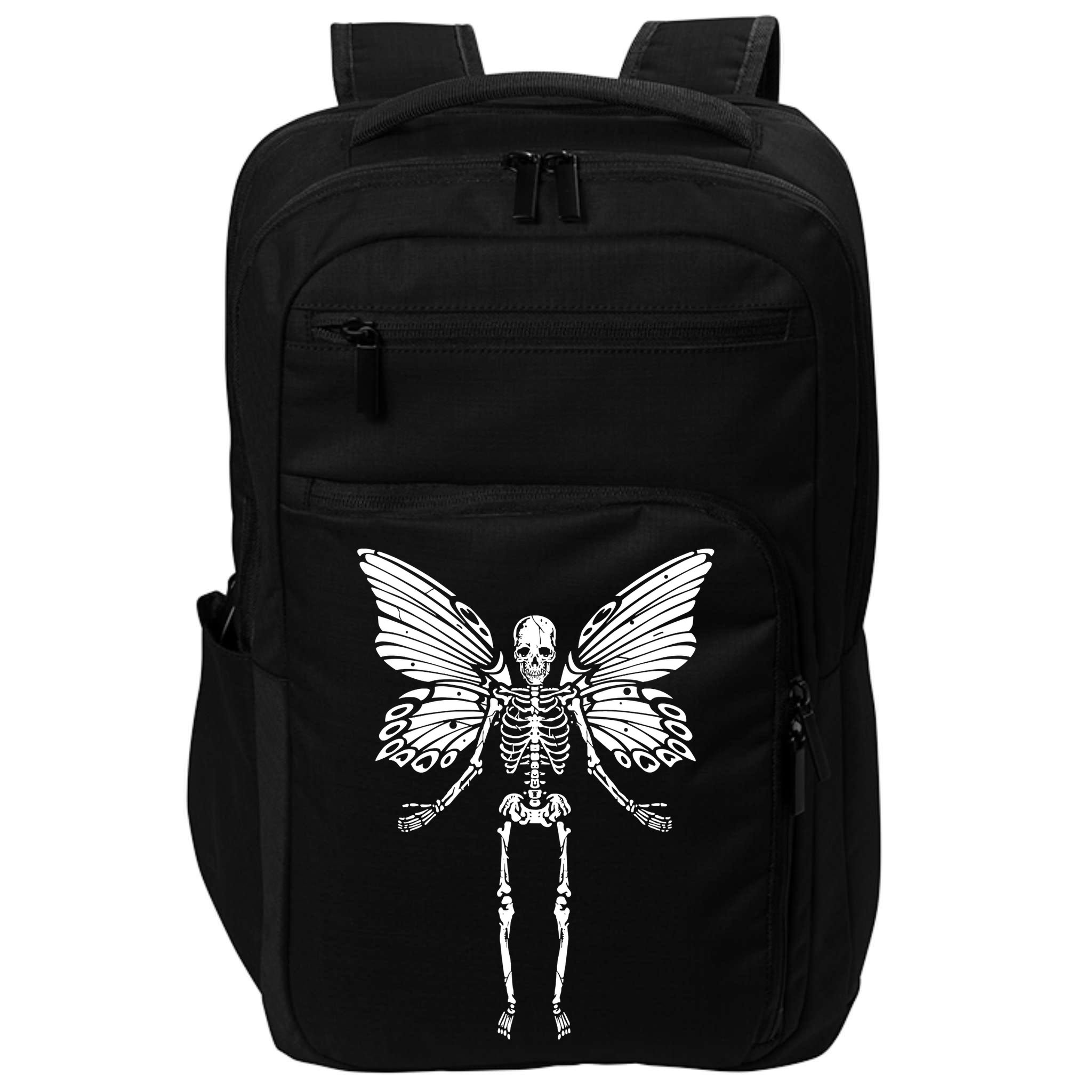 Fairycore Aesthetic Gothic Butterfly Skeleton Fairy Grunge Impact Tech Backpack
