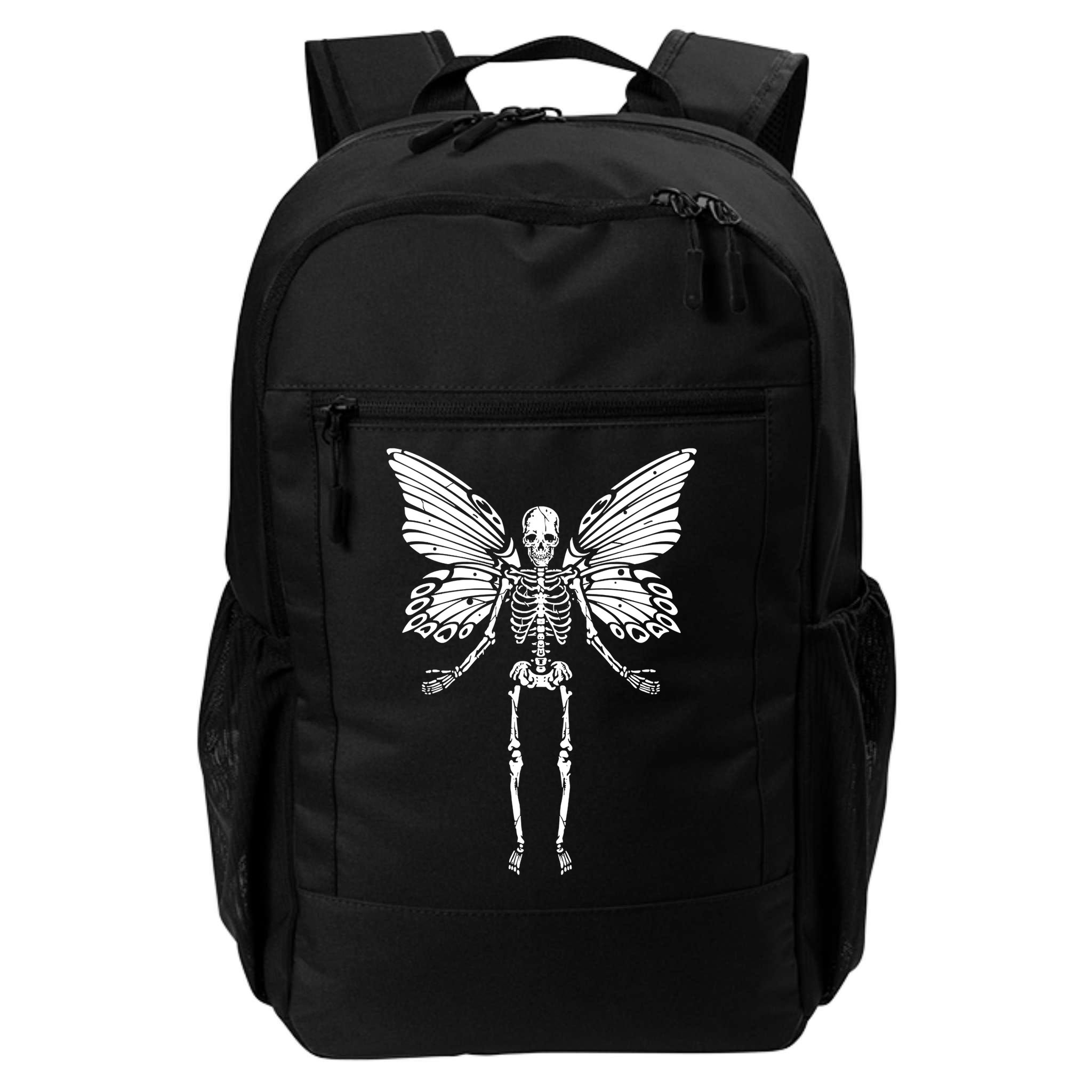 Fairycore Aesthetic Gothic Butterfly Skeleton Fairy Grunge Backpack