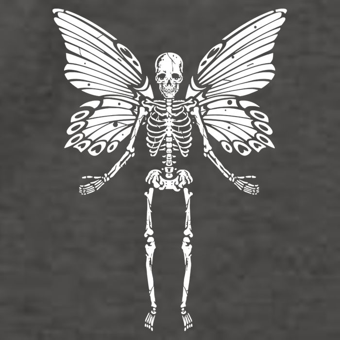 Fairycore Aesthetic Gothic Butterfly Skeleton Fairy Grunge Vector Backpack