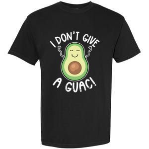 Funny Avocado Gift I Don't Give A Guac Gift Vegan Funny Gift Garment-Dyed Heavyweight T-Shirt