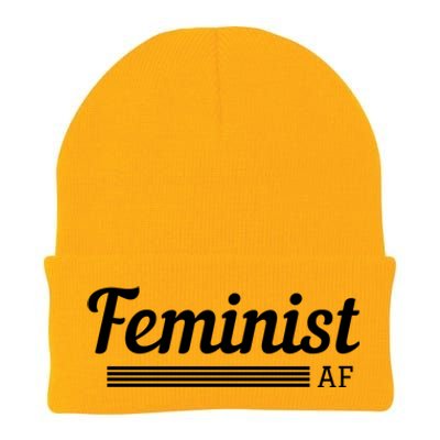 Feminist Af Gift Feminist Equality Movet Gift Knit Cap Winter Beanie