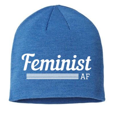 Feminist Af Gift Feminist Equality Movet Gift Sustainable Beanie