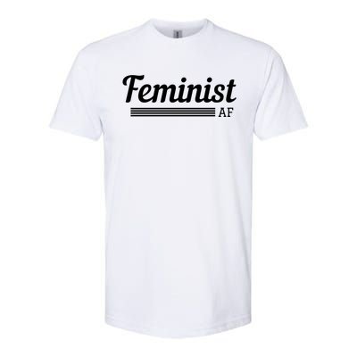 Feminist Af Gift Feminist Equality Movet Gift Softstyle CVC T-Shirt