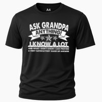 Funny Ask Grandpa Anything I Know A Lot Performance Shirt