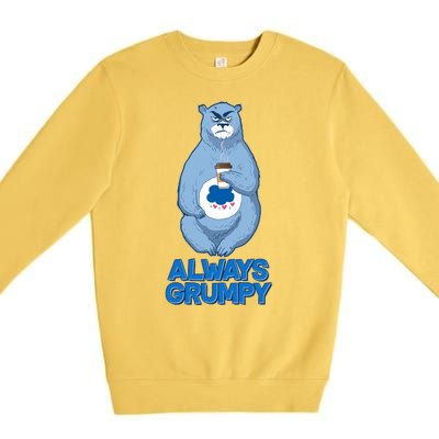 Funny Always Gumpy Bear Premium Crewneck Sweatshirt