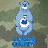 Funny Always Gumpy Bear Legacy Tie Dye Trucker Hat
