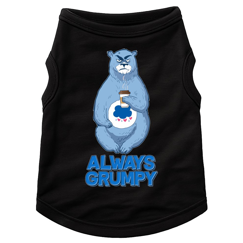 Funny Always Gumpy Bear Doggie Tank