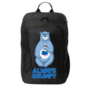 Funny Always Gumpy Bear City Backpack