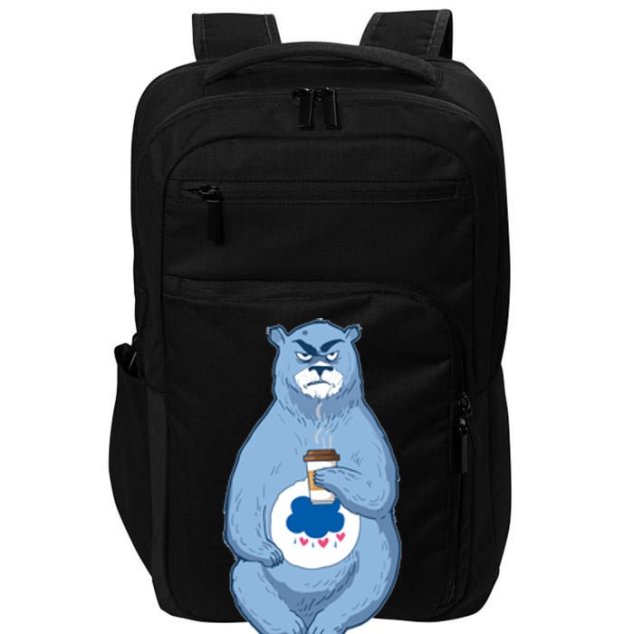 Funny Always Gumpy Bear Impact Tech Backpack