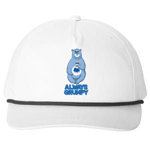 Funny Always Gumpy Bear Snapback Five-Panel Rope Hat