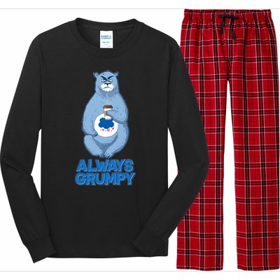 Funny Always Gumpy Bear Long Sleeve Pajama Set