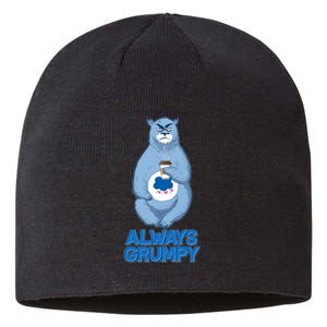 Funny Always Gumpy Bear Sustainable Beanie