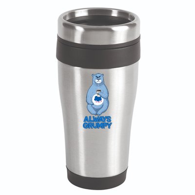 Funny Always Gumpy Bear 16oz Travel Tumbler