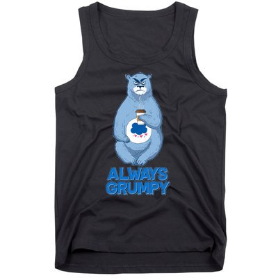 Funny Always Gumpy Bear Tank Top