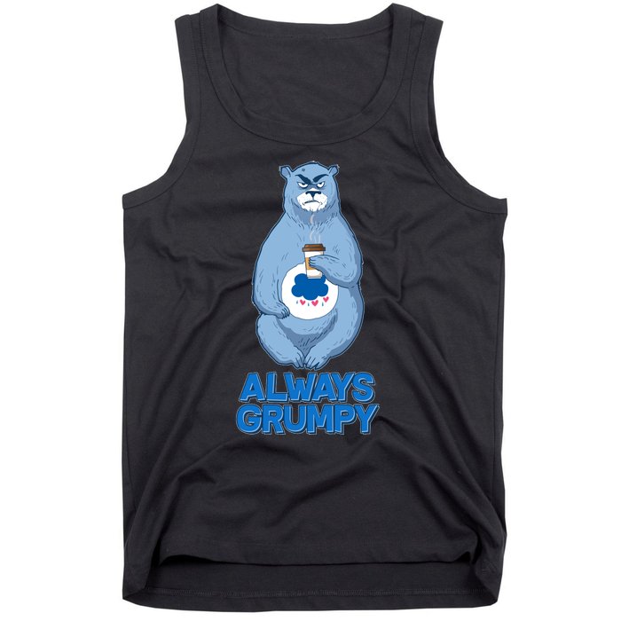 Funny Always Gumpy Bear Tank Top