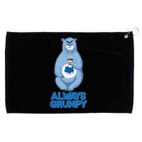 Funny Always Gumpy Bear Grommeted Golf Towel