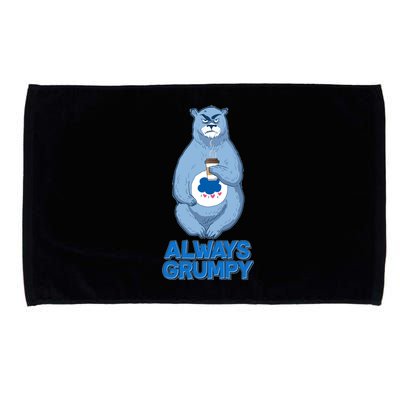 Funny Always Gumpy Bear Microfiber Hand Towel