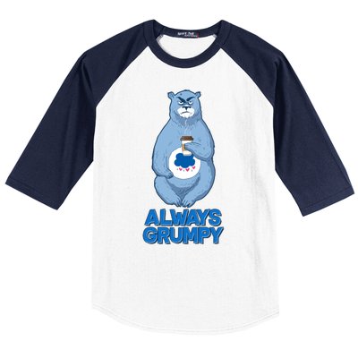 Funny Always Gumpy Bear Baseball Sleeve Shirt