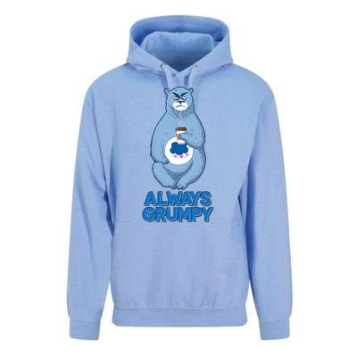 Funny Always Gumpy Bear Unisex Surf Hoodie