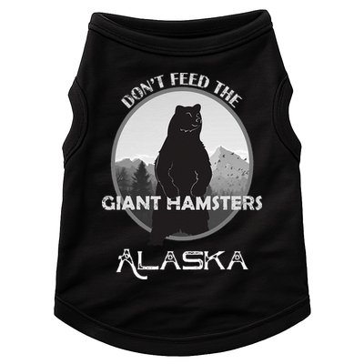 Funny Alaska Grizzly Bear Gift Kodiak Grizzlies Souvenir Doggie Tank